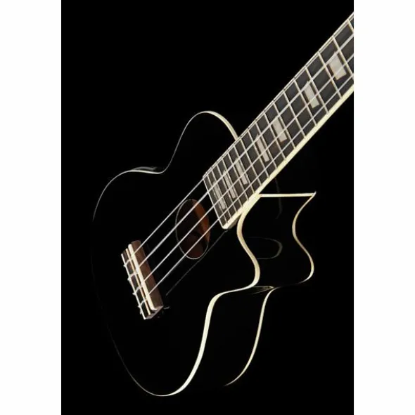 Harley Benton UK-L100E BK Soprano Ukulele
