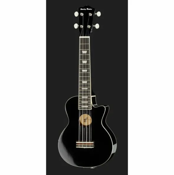 Harley Benton UK-L100E BK Soprano Ukulele