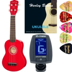 Harley Benton UK-12 Red Bundle