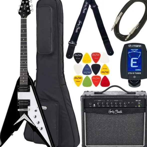 Harley Benton Victory-BK Cl. Series Bundle 1