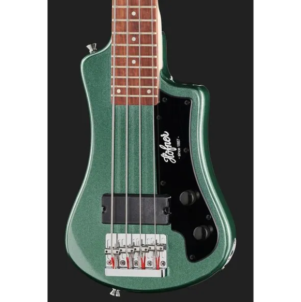Höfner Shorty Bass Turquoise Blue