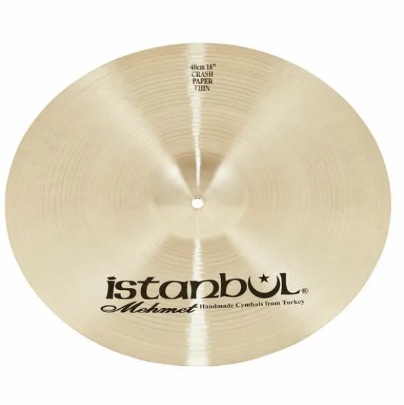 Istanbul Mehmet 16" Paper Thin Crash Tradit.