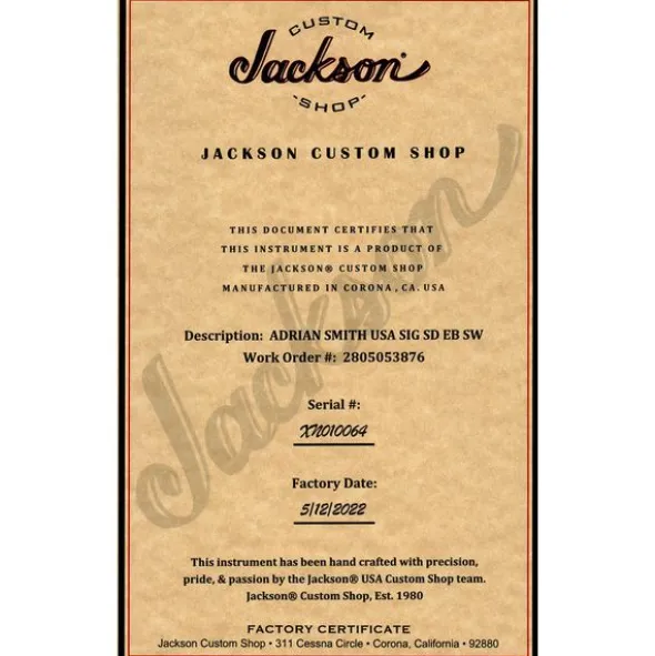 Jackson Adrian Smith Dinky
