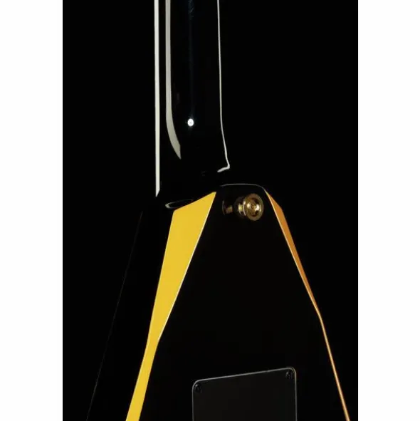 Jackson RRX24 Black with Yellow Bevels