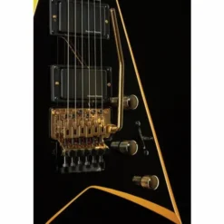 Jackson RRX24 Black with Yellow Bevels