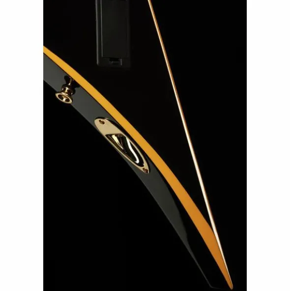 Jackson RRX24 Black with Yellow Bevels