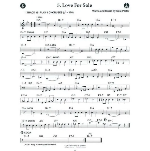 Jamey Aebersold Cole Porter 21 Great Standards