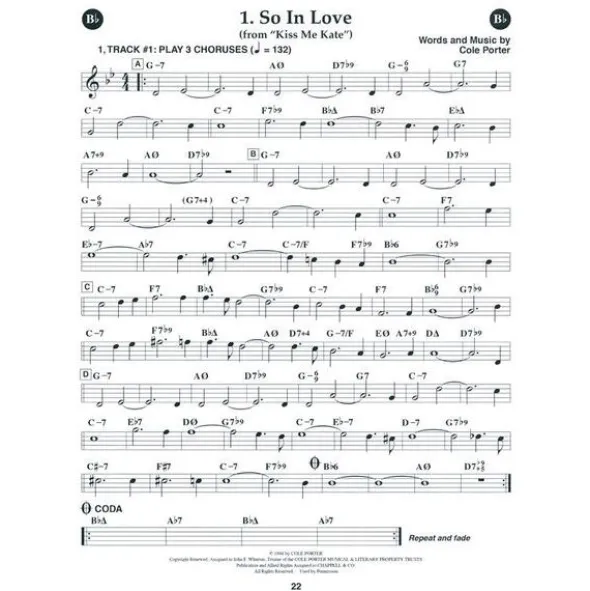Jamey Aebersold Cole Porter 21 Great Standards