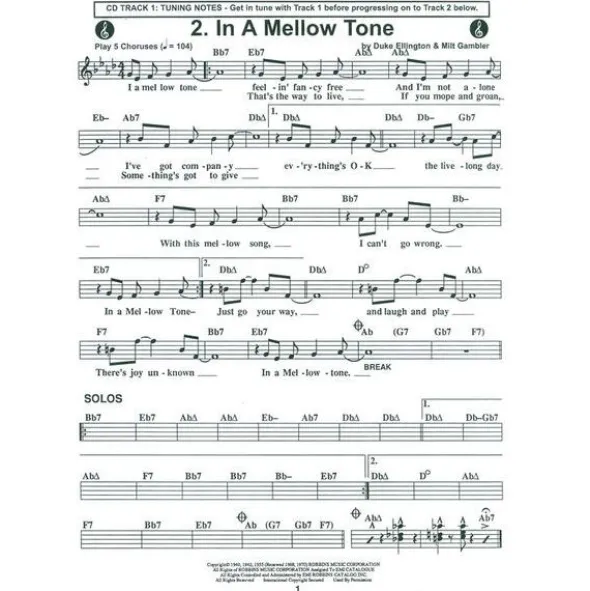 Jamey Aebersold In A Mellow Tone