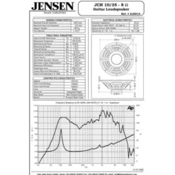 Jensen JCH 1035-8 Chicago 8Ohm