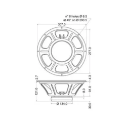 Jensen Jet Series Falcon 12" 8Ohm