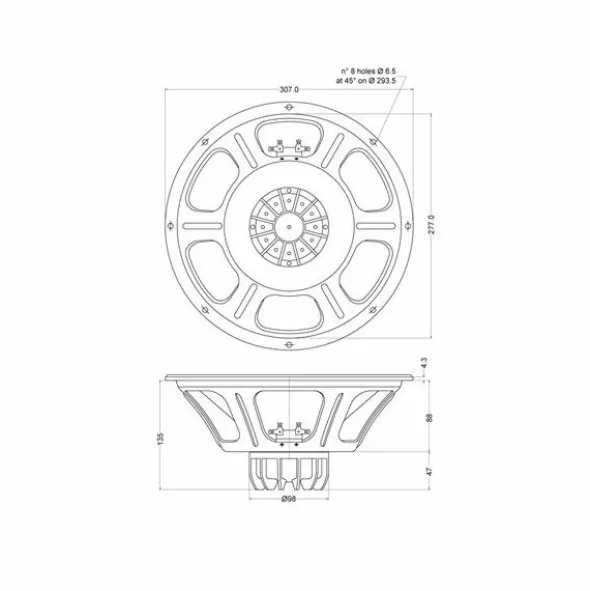 Jensen Jet Series Tornado 12" 8Ohm
