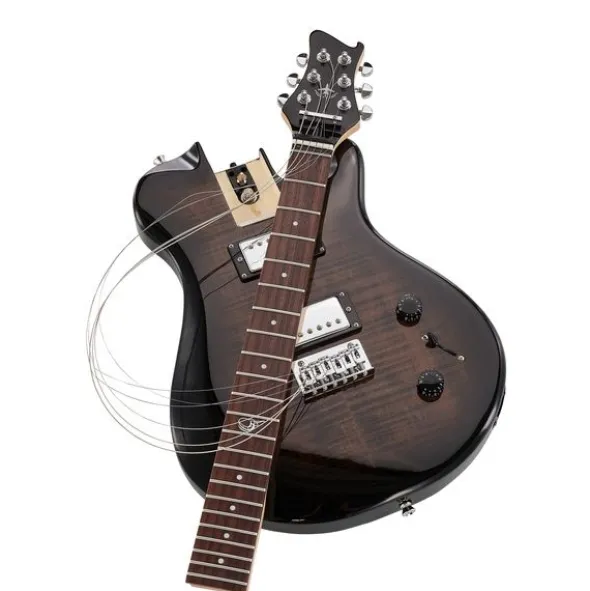 Journey Instruments OE990BK Travel El. Guitar BK