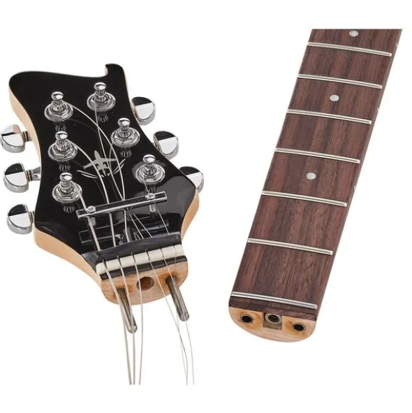 Journey Instruments OE990BK Travel El. Guitar BK