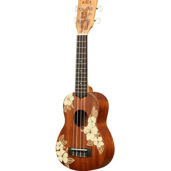 Kala KA-HIBISCUS-S Mahogany Uke