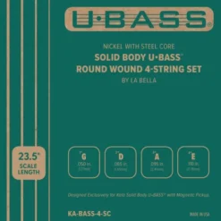 Kala U-Bass 4-string Set Roundwound
