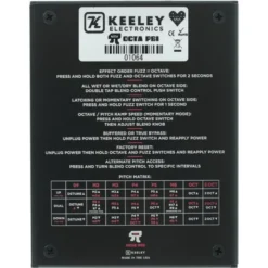 Keeley Octa Psi-Transfigurating Fuzz