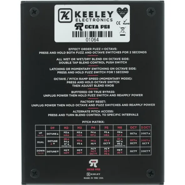 Keeley Octa Psi-Transfigurating Fuzz
