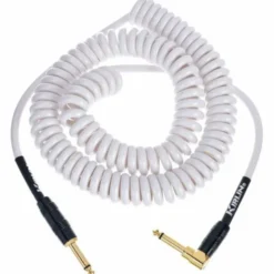 Kirlin Premium Coil Cable 6m White