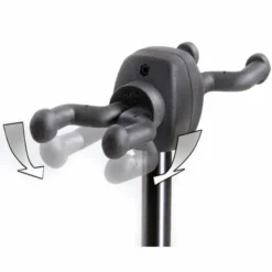 K&M 17620 Double Guitar Stand BK