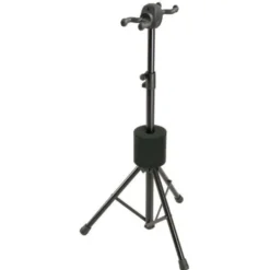 K&M 17620 Double Guitar Stand BK