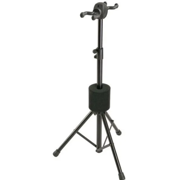 K&M 17620 Double Guitar Stand BK