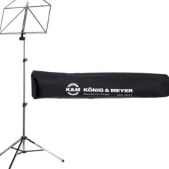 K&M 10065 Music Stand Nickel Set