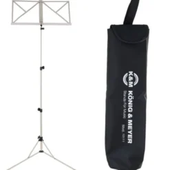 K&M 101 Stand Nickel Colored Set