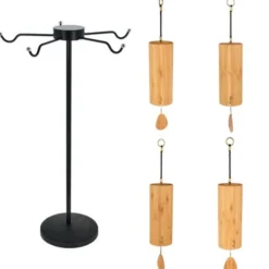 Koshi Chimes Set of 4 incl. Stand