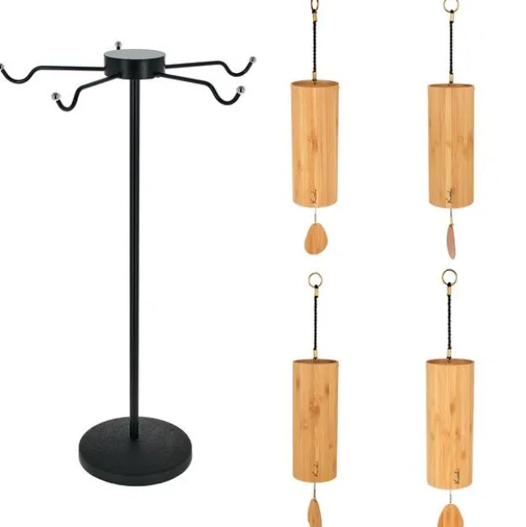 Koshi Chimes Set of 4 incl. Stand