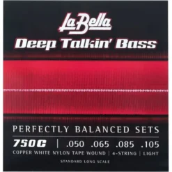 La Bella 750C Copper White Nylon Tape