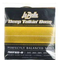 La Bella 760FGS-B DT'Bass Gold Flats