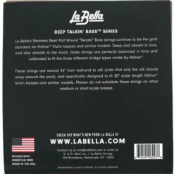 La Bella 760FHB2 Beatle Bass String Set