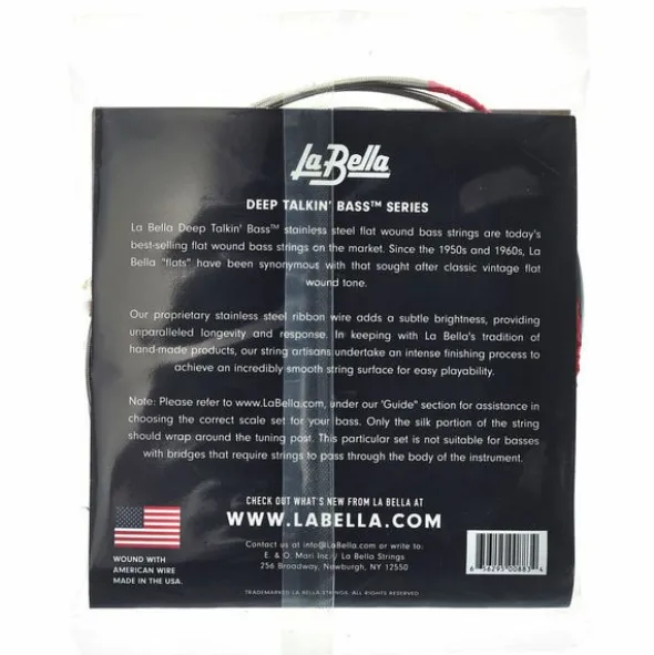 La Bella 760FL-B Deep Talkin Bass