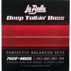 La Bella 760F-MUS Deep Talkin Bass