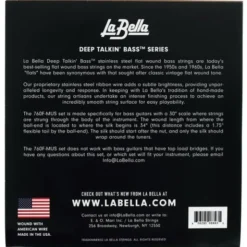 La Bella 760F-MUS Deep Talkin Bass
