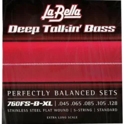 La Bella 760FS-B-XL Deep Talkin Bass