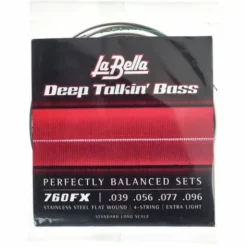 La Bella 760FX Flatwound String Set