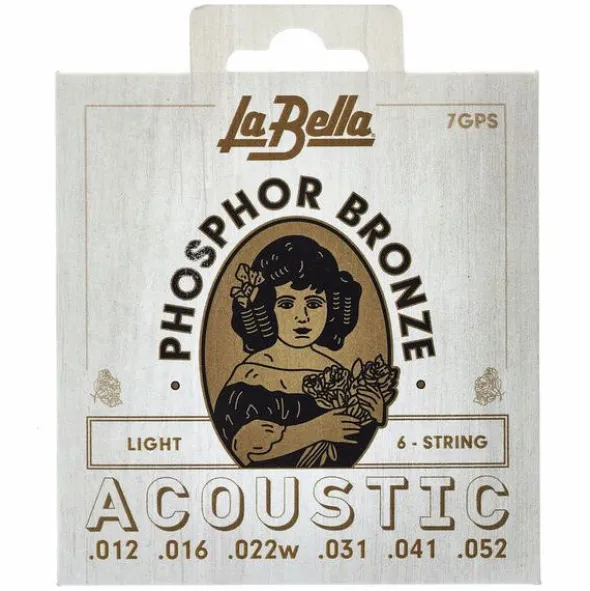 La Bella 7GPS Phosphor Bronze L