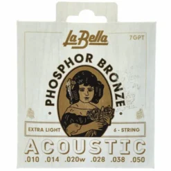 La Bella 7GPT Phosphor Bronze XL
