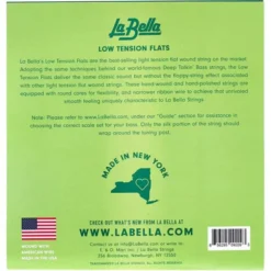 La Bella LTF-4A-S Bass LowTension Flats