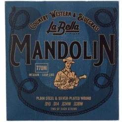 La Bella 770M Mandolin Silv.Pl. Medium