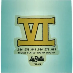 La Bella 767-6N Bass VI