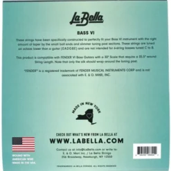 La Bella 767-6N Bass VI