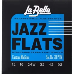 La Bella 20-PCM Jazz Flats FWSS
