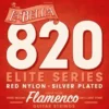 La Bella 820 Red Nylon Flamenco Strings