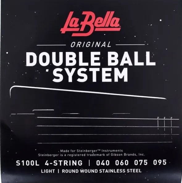 La Bella S100L Double Ball Bass Lite