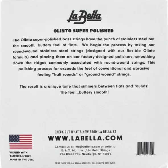 La Bella SP-47125 Super Polished 5 Bass