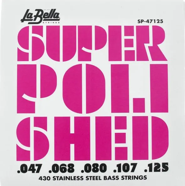 La Bella SP-47125 Super Polished 5 Bass