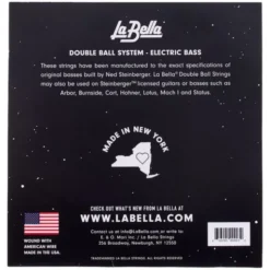La Bella S100S Double Ball Bass Med